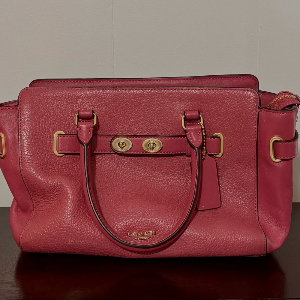 SALE 🎉🎉Coach Blake 25 Carryall bag in a pink/rouge - Picture 7 of 10